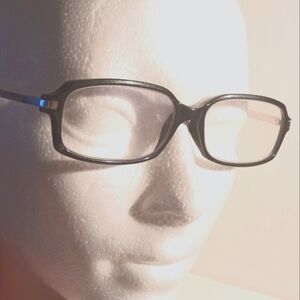 Mercedes Benz Titanium MB02502 Unisex Dark Green Rectangle Eyeglass Frames